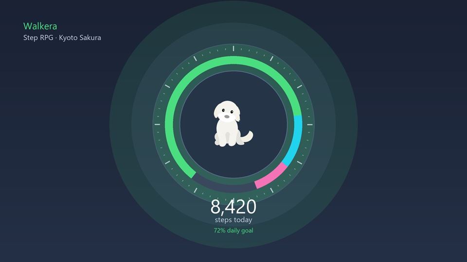 Walkera — adaptive workout world score